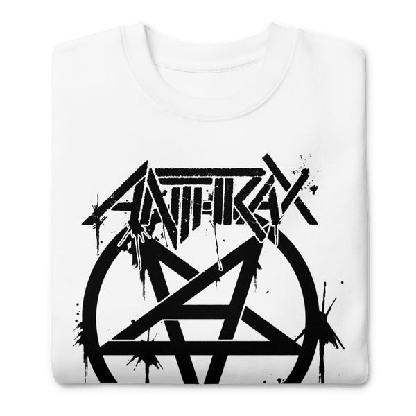 Anthrax - Pentagram Logo Sweatshirt - HYPER iCONiC.