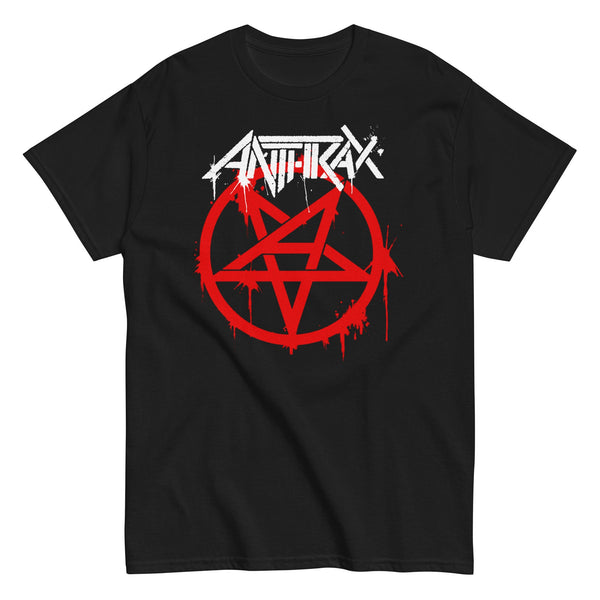 Anthrax - Pentagram Logo T-Shirt - HYPER iCONiC.