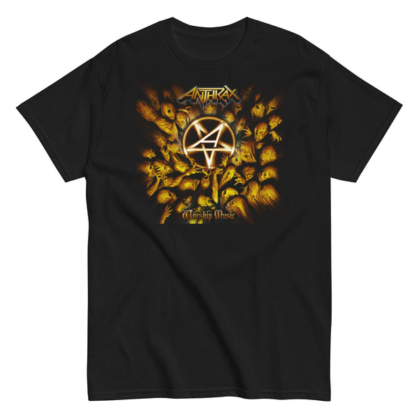 Anthrax - Pentagram Logo T-Shirt - HYPER iCONiC.