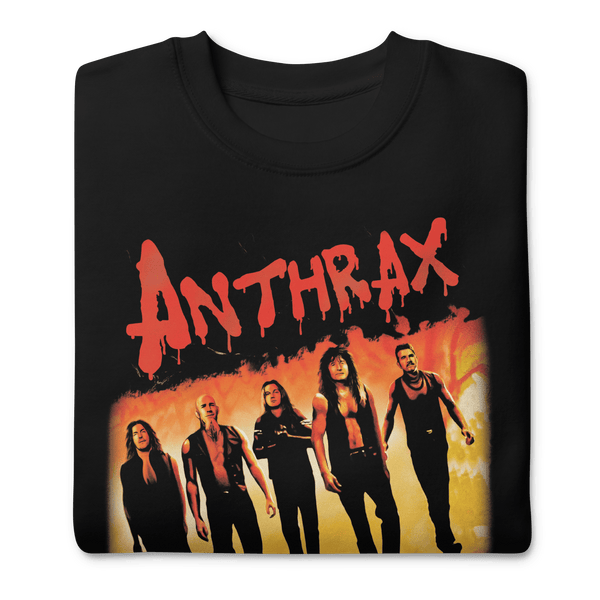 Anthrax - Slanted Band Sweatshirt - HYPER iCONiC.