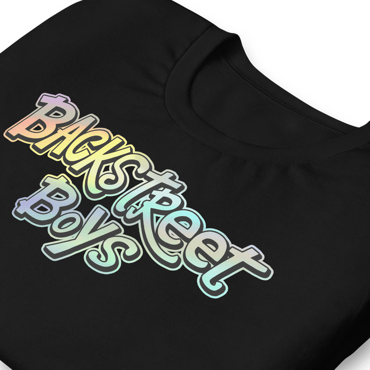 Backstreet Boys - Gradient Logo T-Shirt - HYPER iCONiC.