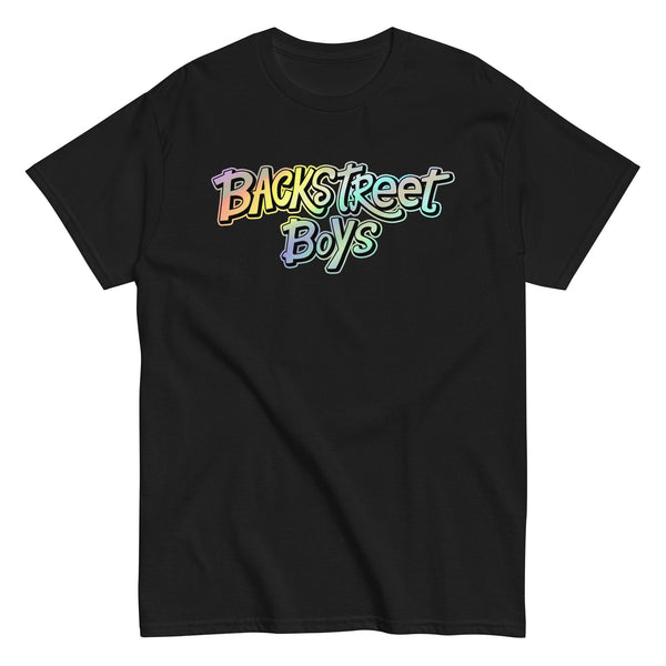 Backstreet Boys - Gradient Logo T-Shirt - HYPER iCONiC.