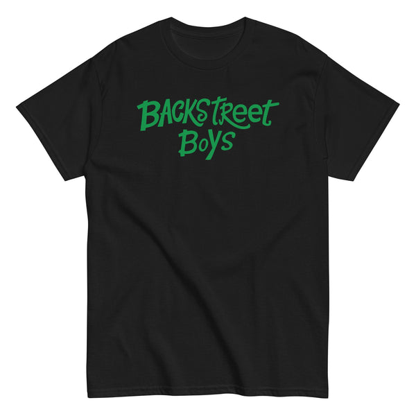 Backstreet Boys - Green Logo T-Shirt - HYPER iCONiC.