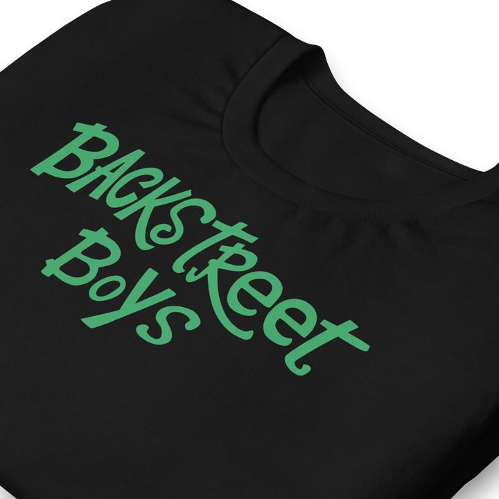 Backstreet Boys - Green Logo T-Shirt - HYPER iCONiC.
