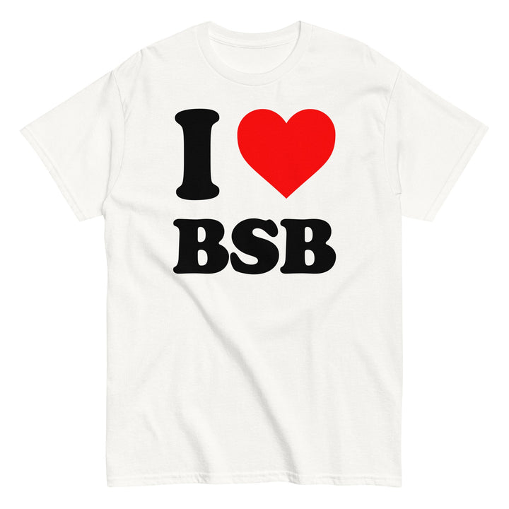 Backstreet Boys - Love BSB White T-Shirt - HYPER iCONiC.