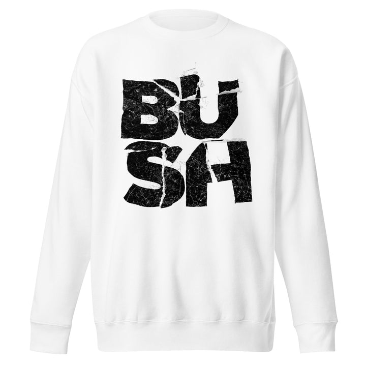 Bush Stacked Logo Jumbo Print Sweatshirt - HYPER iCONiC.