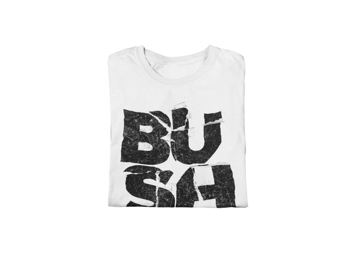 Bush Stacked Logo Jumbo Print T-Shirt - HYPER iCONiC.