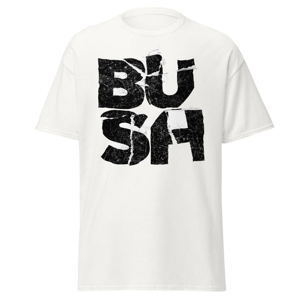 Bush Stacked Logo Jumbo Print T - Shirt - HYPER iCONiC.