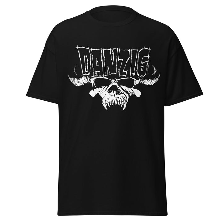 Danzig - Logo Skull Jumbo Print T - Shirt - HYPER iCONiC.