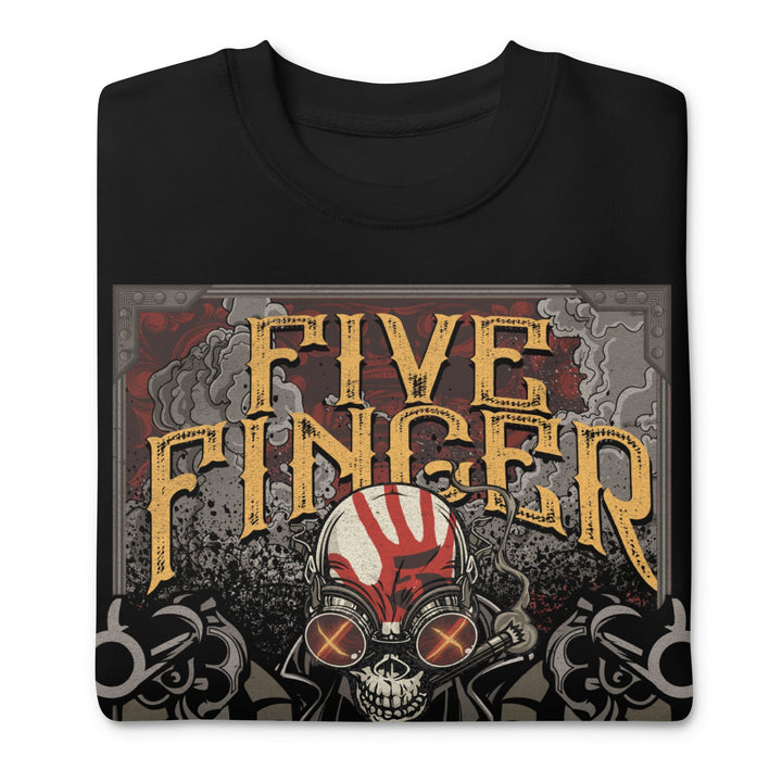 Five Finger Death Punch Barrels Jumbo Print Sweatshirt - HYPER iCONiC.