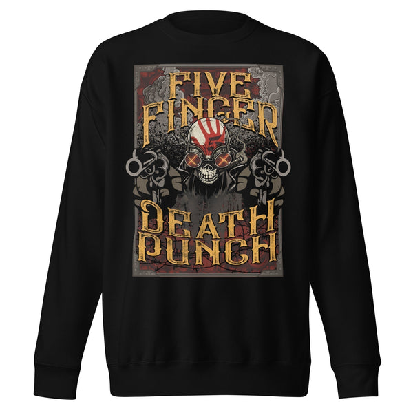 Five Finger Death Punch Barrels Jumbo Print Sweatshirt - HYPER iCONiC.