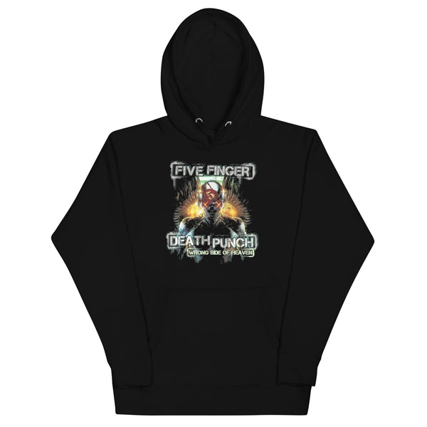 Five Finger Death Punch Bot Heaven Classic Hoodie - HYPER iCONiC.