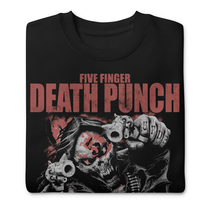 Five Finger Death Punch - Both Barrels Jumbo Print Sweatshirt - HYPER iCONiC.