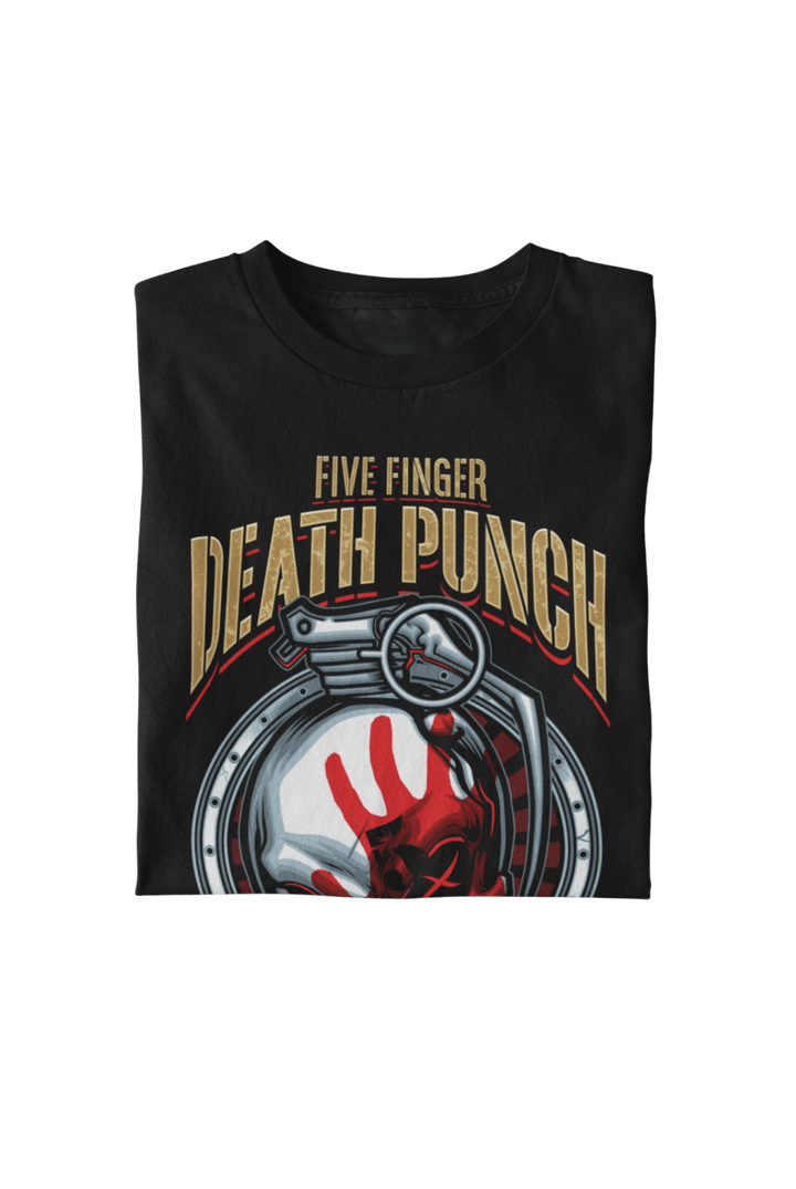 Five Finger Death Punch - Brass Knuckle T-Shirt - HYPER iCONiC.