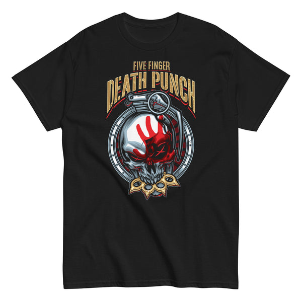 Five Finger Death Punch - Brass Knuckle T-Shirt - HYPER iCONiC.