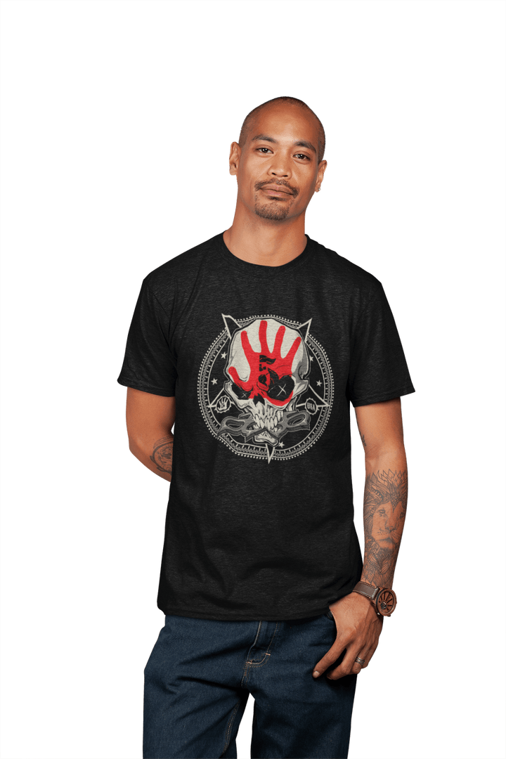 Five Finger Death Punch - Circle Logo T-Shirt - HYPER iCONiC.
