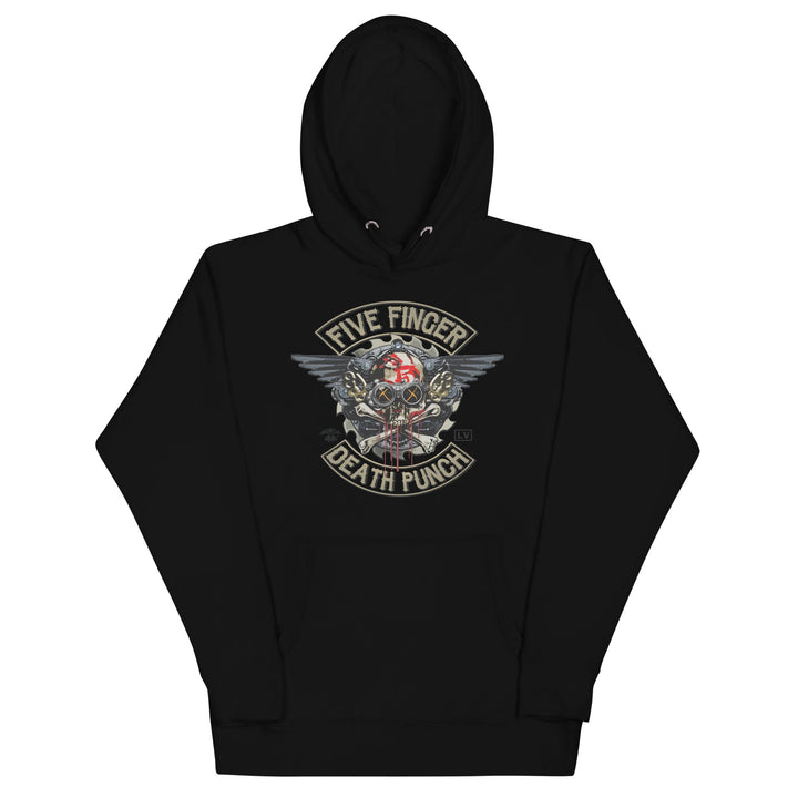 Five Finger Death Punch Crossbones Classic Hoodie - HYPER iCONiC.