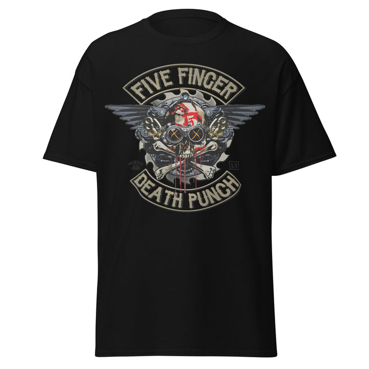 Five Finger Death Punch - Crossbones Jumbo Print T - Shirt - HYPER iCONiC.