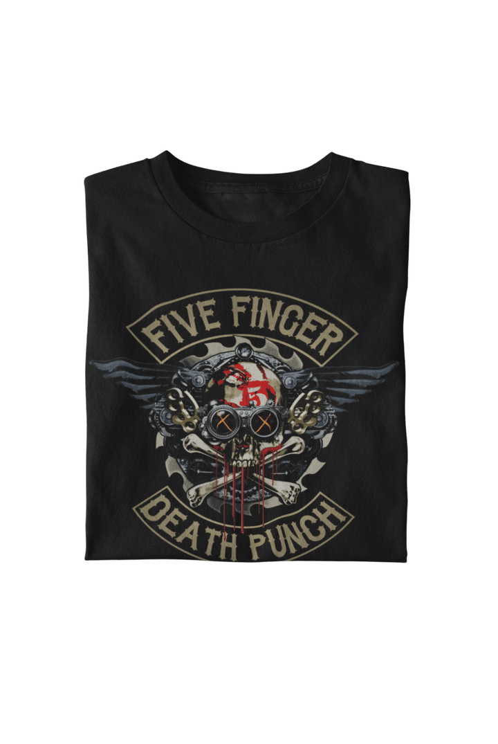 Five Finger Death Punch - Crossbones T-Shirt - HYPER iCONiC.