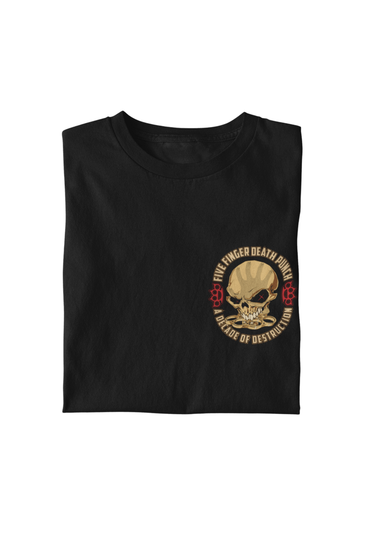 Five Finger Death Punch - Small Logo T-Shirt - HYPER iCONiC.