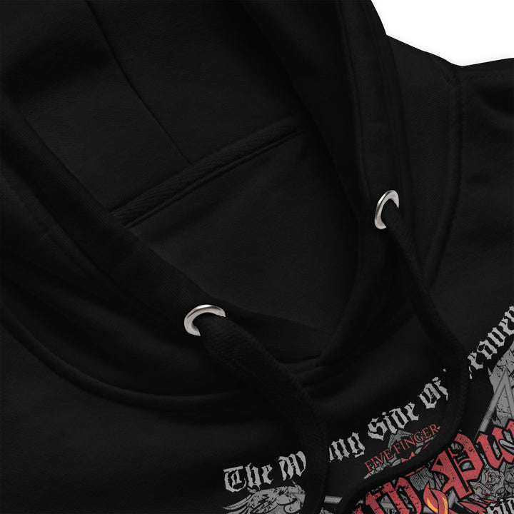 Five Finger Death Punch Wrong or Righteous Classic Hoodie - HYPER iCONiC.