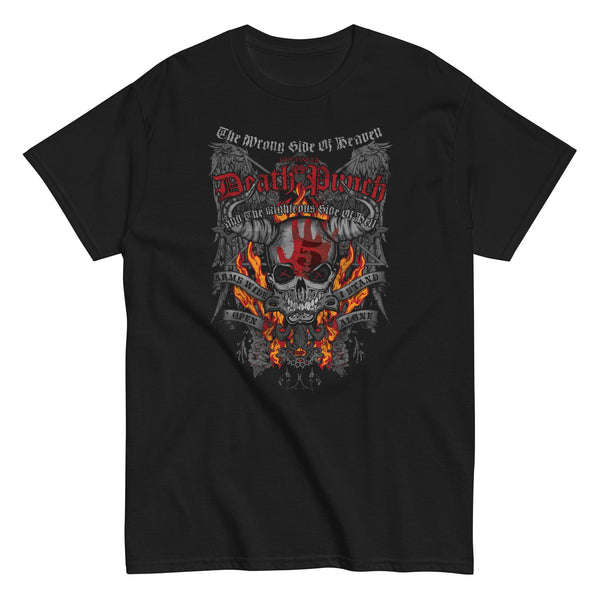 Five Finger Death Punch - Wrong or Righteous T-Shirt - HYPER iCONiC.