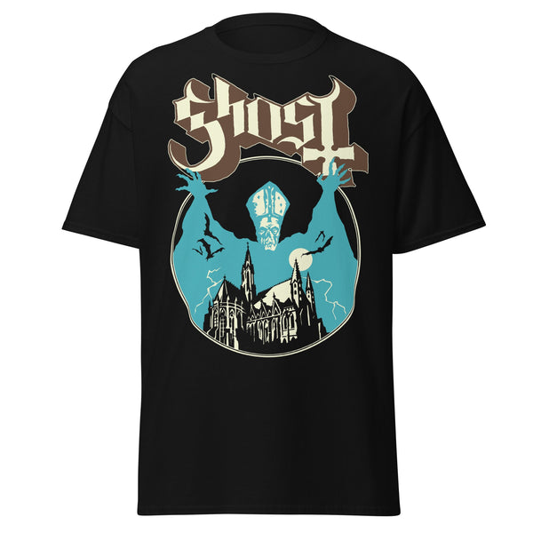 Ghost - Castle Jumbo Print T - Shirt - HYPER iCONiC.