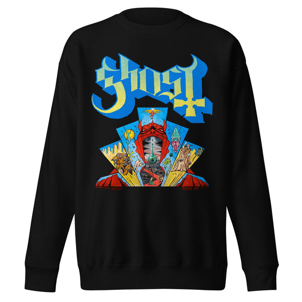 Ghost - Devil's Mouth Jumbo Print Sweatshirt - HYPER iCONiC.