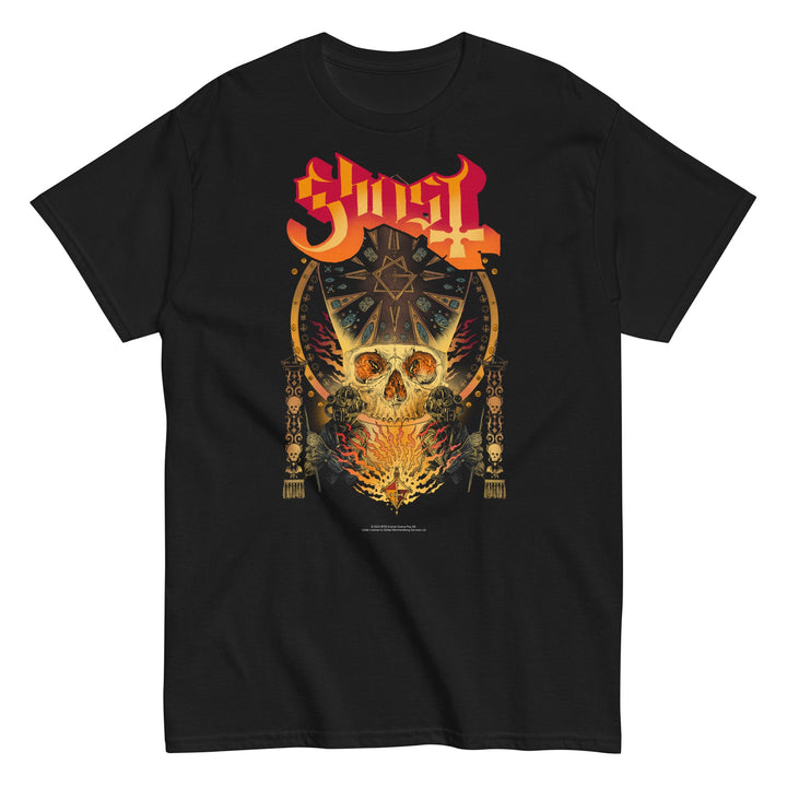 Ghost - Flaming Logo T-Shirt - HYPER iCONiC.