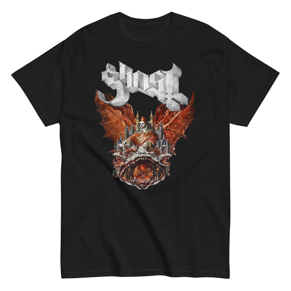 Ghost - Gilded Logo T-Shirt - HYPER iCONiC.