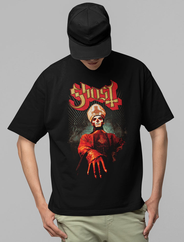 Ghost - Kiss the Ring Jumbo Print T-Shirt - HYPER iCONiC.