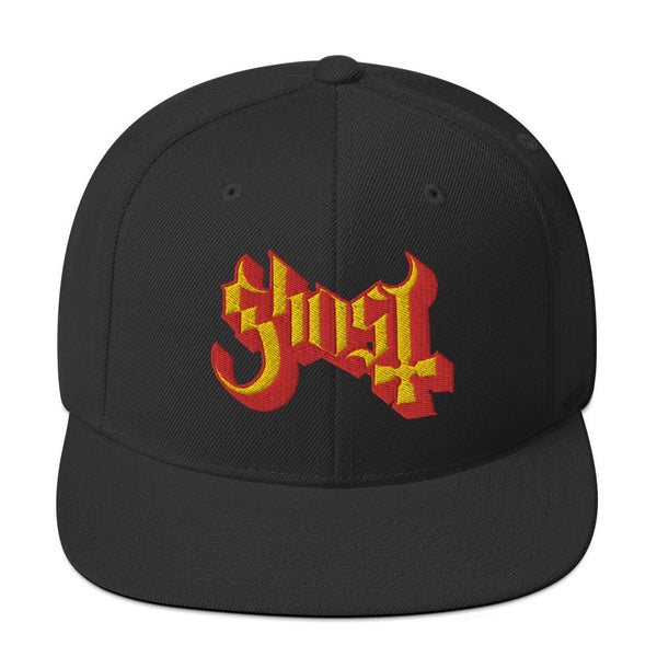 Ghost - Logo Snapback Hat - HYPER iCONiC.