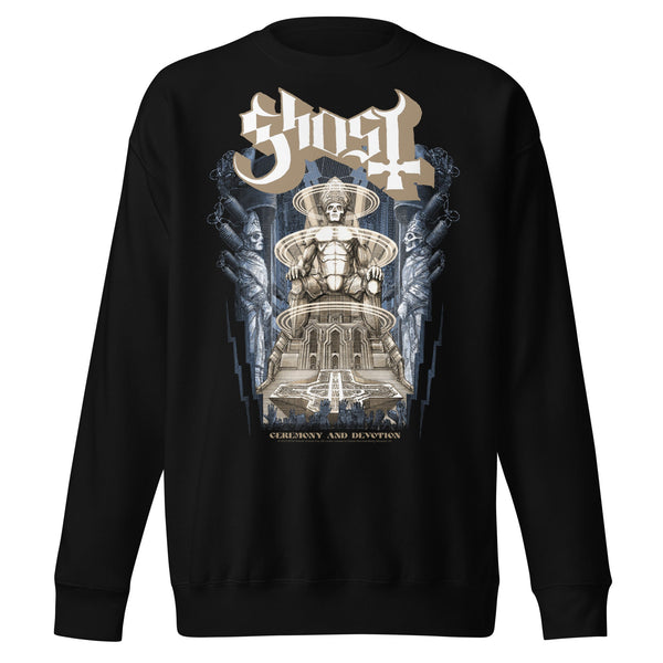 Ghost Monument Jumbo Print Sweatshirt - HYPER iCONiC.