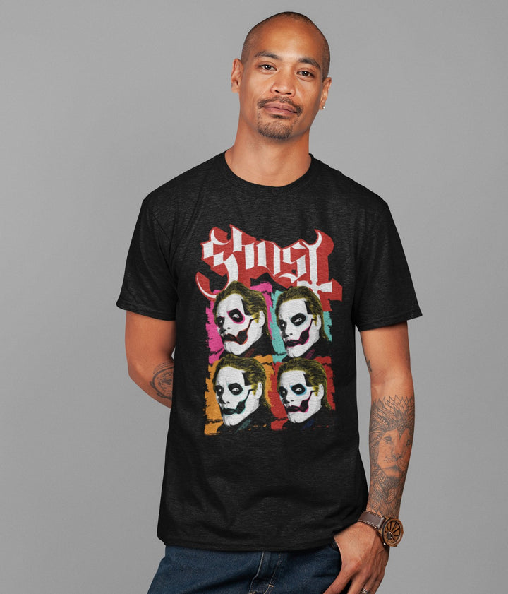 Ghost Quattro Jumbo Print T-shirt - HYPER iCONiC.