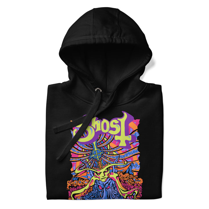 Ghost Stained Glass Classic Hoodie - HYPER iCONiC.