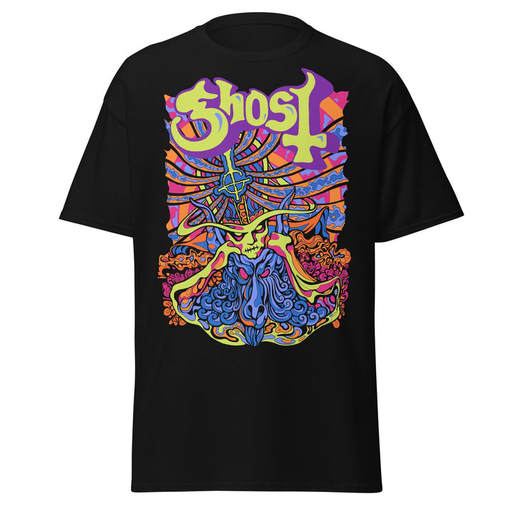 Ghost - Stained Glass Jumbo Print T - Shirt - HYPER iCONiC.