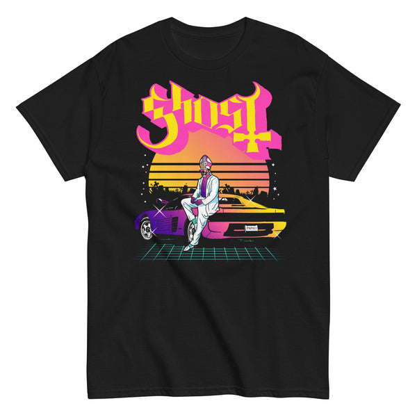 Ghost - Sunset Car T-Shirt - HYPER iCONiC.