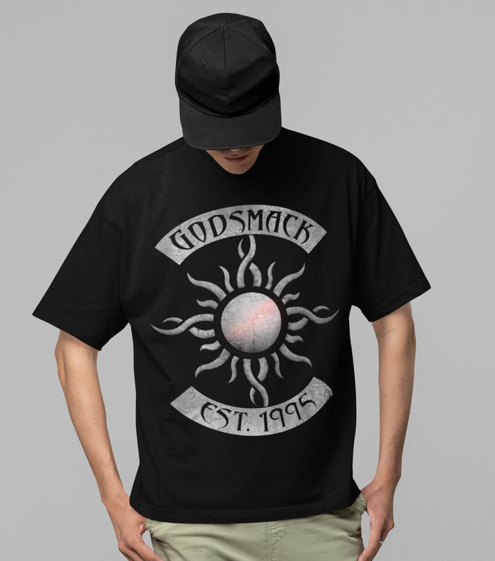 Godsmack - Est. 1995 Jumbo Print T-Shirt - HYPER iCONiC.