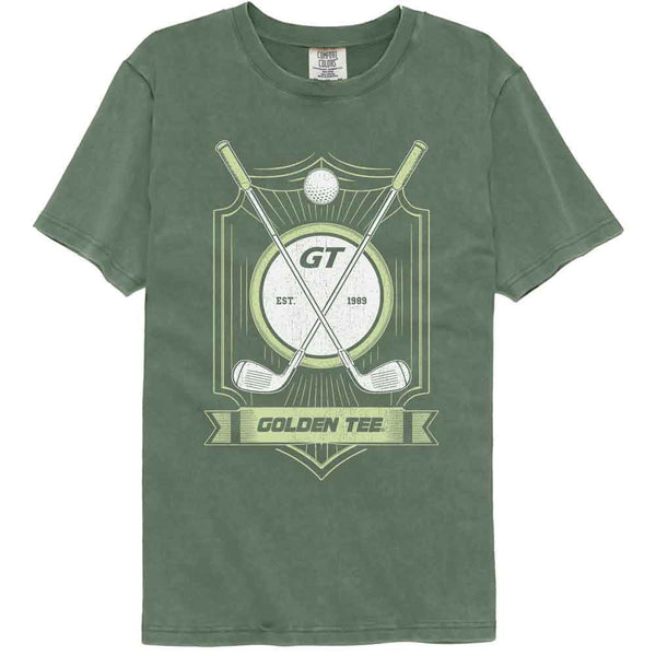 Golden Tee - Shield Comfort Color T-Shirt - HYPER iCONiC.