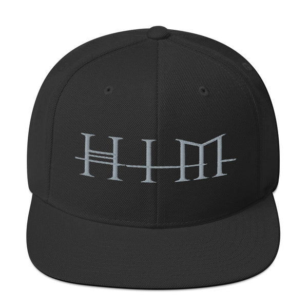 HIM - Logo Snapback Hat - HYPER iCONiC.