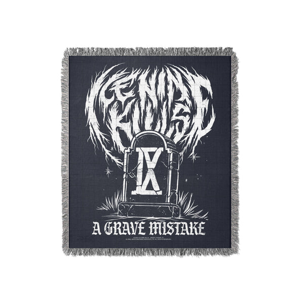 Ice Nine Kills 100% Cotton Woven Throw Blanket - HYPER iCONiC.