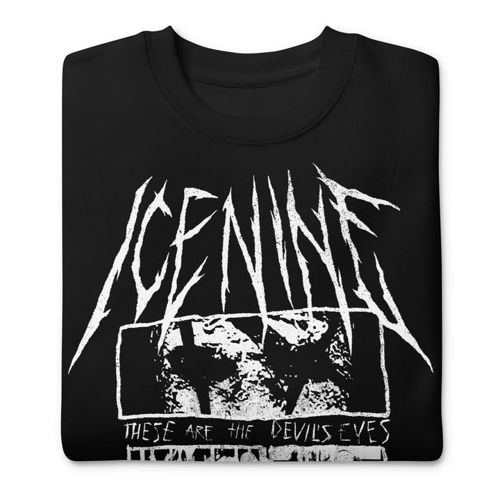 Ice Nine Kills Devil's Eyes Jumbo Print Sweatshirt - HYPER iCONiC.