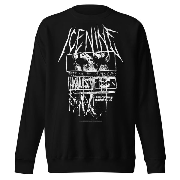 Ice Nine Kills Devil's Eyes Jumbo Print Sweatshirt - HYPER iCONiC.