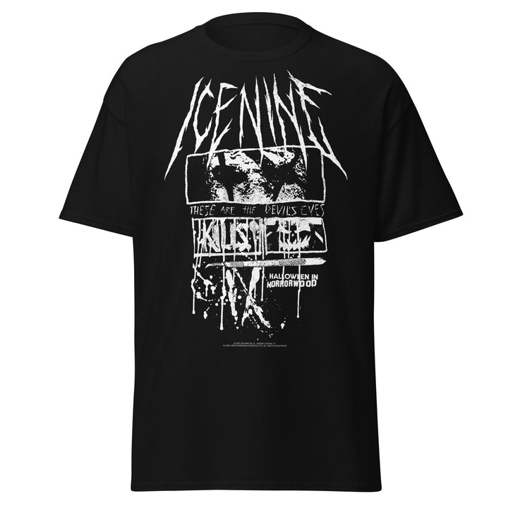 Ice Nine Kills Devil's Eyes Jumbo Print T - shirt - HYPER iCONiC.