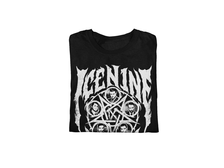 Ice Nine Kills Fictional Substance Jumbo Print T-Shirt - HYPER iCONiC.