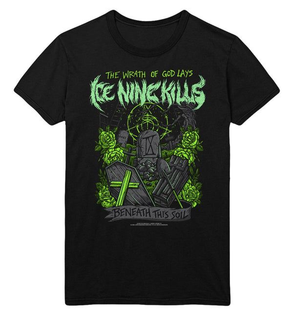 Ice Nine Kills Green Wrath T-Shirt - HYPER iCONiC.