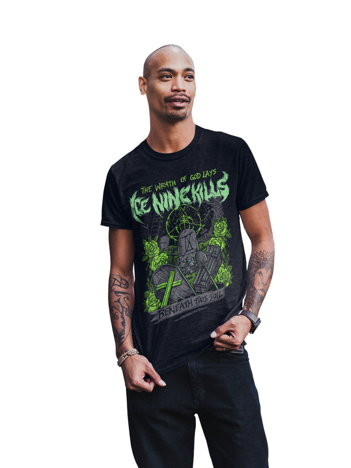 Ice Nine Kills Green Wrath T-Shirt - HYPER iCONiC.