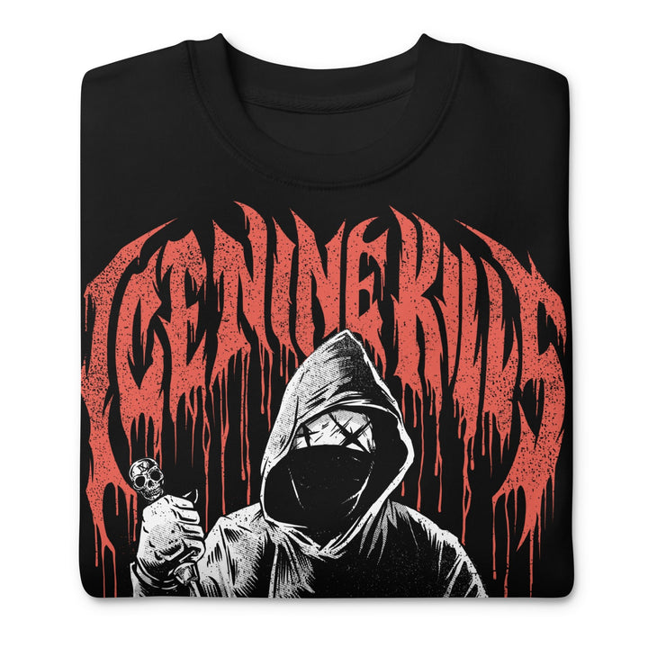 Ice Nine Kills IX Horrorwood Jumbo Print Sweatshirt - HYPER iCONiC.