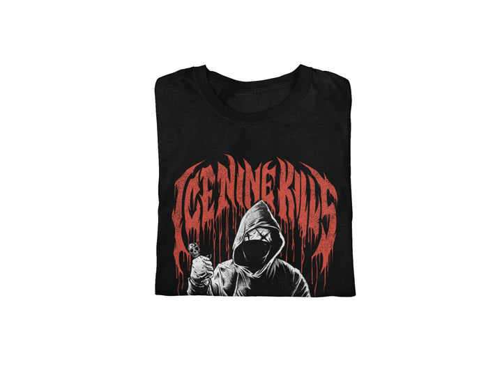 Ice Nine Kills Ix Horrorwood Jumbo Print T-shirt - HYPER iCONiC.