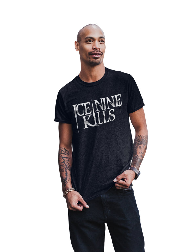 Ice Nine Kills Knife Logo Jumbo Print T-shirt - HYPER iCONiC.